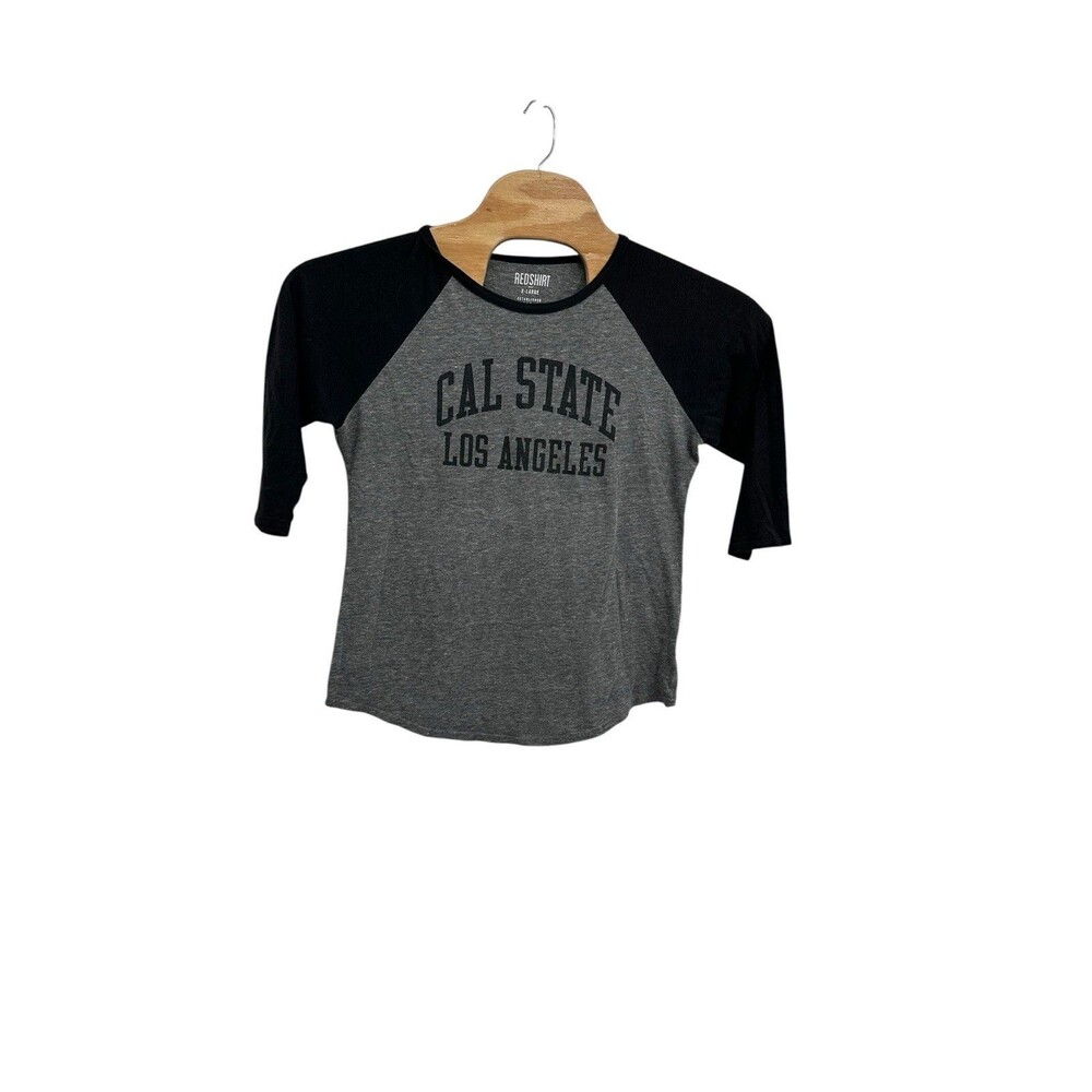 Unisex  shirt 3/4 sleeves  size M see measurements comes small‎ cal state